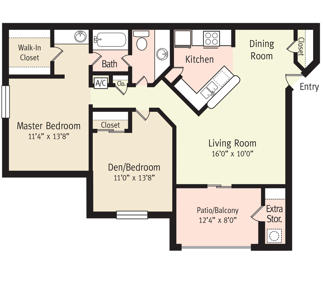 Pindo Apartment Floorplan